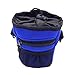 Neoprene Dog Training Pouch Multi Purpose Adjustable Over the Shoulder Strap or Waist Belt         (Blue)