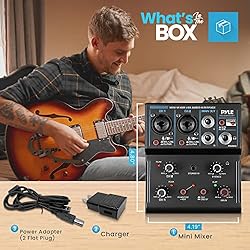 Pyle Professional Wireless DJ Audio Mixer