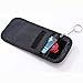 Newseego RFID Key Fob Protector Bag, Car Key Fob Pouch Fob Blocker Protector Signal Blocking Bag Pocket, Block Signal Security Keyless Entry Key Fobs, Car Keys, Rf Anti-Hacking -Black