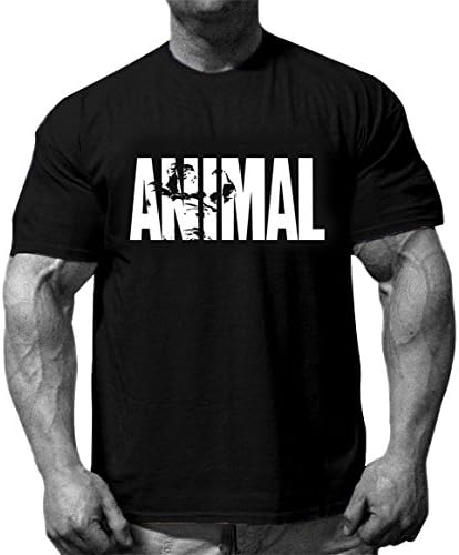 Mailiw Mens 3D Printed Bodybuilding Gym Fitness Workout Short Sleeve O Neck T-Shirt