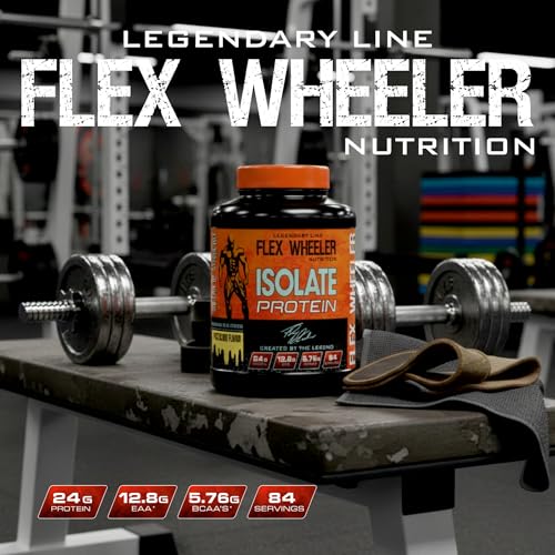 Flex Wheeler Nutrition Isolate Protein | 84 Serving, 5 Lbs (Pistachio)