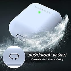 Airpods Case Cover, LELONG Soft Silicone Protective