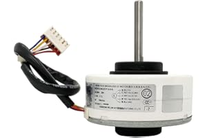 XFYBZN DC280V Air Conditioning Motor Inverter Air Conditioner Brushless DC Motor 20W WZDK20-38G (ZKFP-20-8-6) Fan Motor Replacement Parts 1300RPM CCW