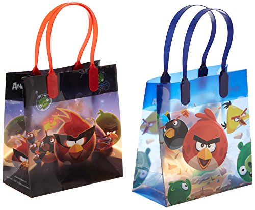 UPC 676151021296, Angry Birds Party Favor Goodie Gift Bag - 6&quot; Small Size (12 Packs)