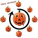 Liberty Imports Pack of 12 Halloween Wind Up Toys Spinning Pumpkins and Ghosts, Party Favors Goody Bag Gag Toy Assortments for Kids