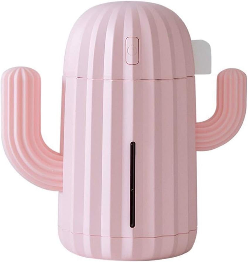 USB Mini Humidifier, Cactus Air Humidifier, With LED Light Portable