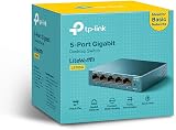 TP-Link LiteWave LS105G 5 Port Unmanaged Network Switch Desktop Wall Mount QoS view 6