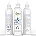 Tear Stain Remover for Dogs and Cats - Advanced Natural Formula Best for Effectively Cleaning Stains & Buildup Free of Chemicals Plus Prevents Dyed Fur - Gentle, Safe, Made in USA, 100% Guaranteed
