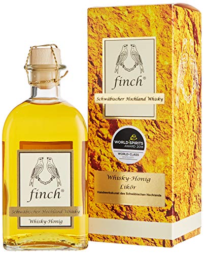 finch Whiskydestillerie FineSelection Whisky-Honig Likör 27Prozent vol (1 x 0.5 l)