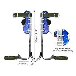 DJEMPPS Tree Climbing Spikes Set, Adjustable Tree