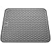 SilicUSA, Silicone Large Dish Drying Mat, Heat Resistant, Sink Mat, Dish Draining Mat, Trivet, Non-slip, Non-skid, Fast Drying Mat, Size 19.7”x15.7