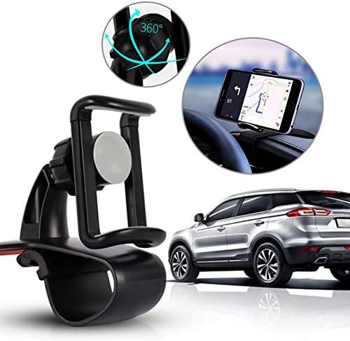 HsgbvictS Car Phone Holder Interior Decoration Phone Holder Universal HUD Type Car Dashboard Mount Mobile Phone GPS Holder Stand Bracket - Black