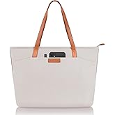 Prite Laptop Tote Bag for Women Shoulder Bag with 16” Computer Compartment for Work Travel
