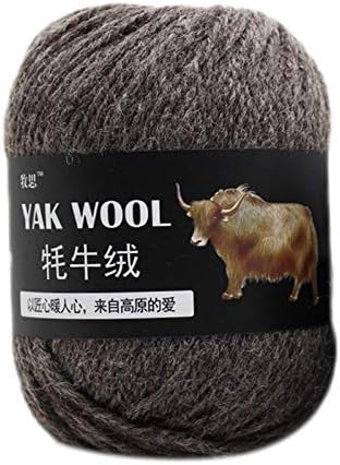 Wool Yarn Crochet, 100g Artificial Yak Wool Thread Hand Knitted Crochet Medium Thick Worsted Yarn