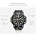 Richermall Men's Sports Analog Quartz Watch Dual Display Waterproof Digital Watches with LED Backlight relogio masculino (Army green-Camo)