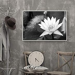 Framed Canvas Wall Art for Living Room, Bedroom Flower Closeup III Canvas Prints for Home Decoration Ready to Hang - 16x24 inches