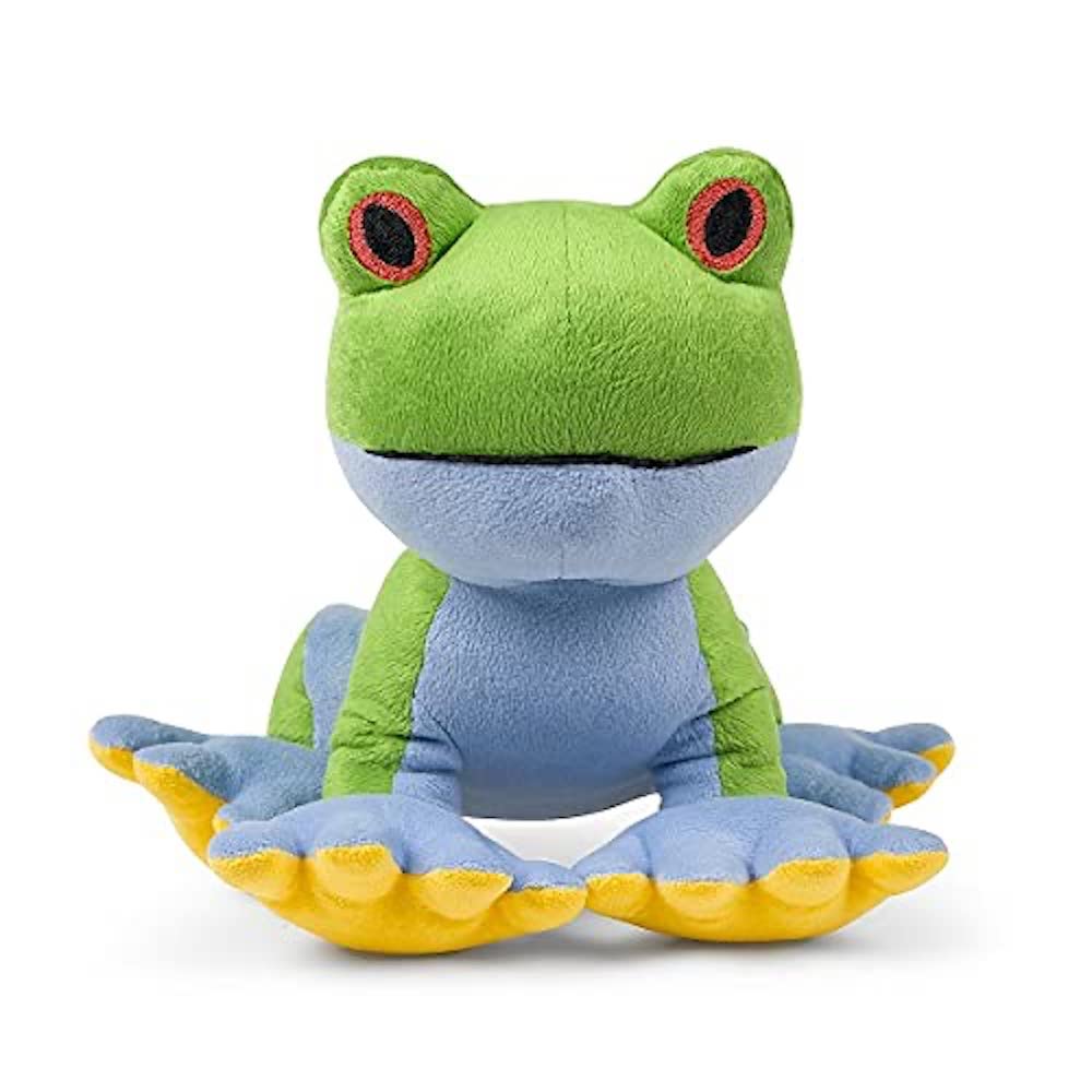 Petface Plush Trev Tree Frog Eco Friendly Planet Dog Toy — image 1