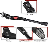 HJUWANG Adjustable Aluminium Bike Kick Stand 22-28 Inch Wheels view 3