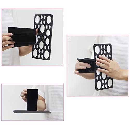 Mily Air Drying Tower Makeup Brush Tree Holder Tower Organizer Rack Cosmetic Tool Holder-28 Mix Size Holes,Folding,Collapsible - Thumbnail 3