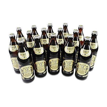 Augustinerbräu - Edelstoff Exportbier (16 Flaschen à 0,5 l / 5,6% vol.)