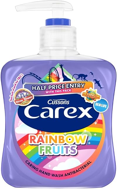 Carex Fun Editions Antibacterial Hand Wash Rainbow Fruits 250ml