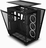 NZXT H9 Elite CM-H91EB-01 ATX Mid-Tower Case Dual-Chamber 360mm Radiator view 3