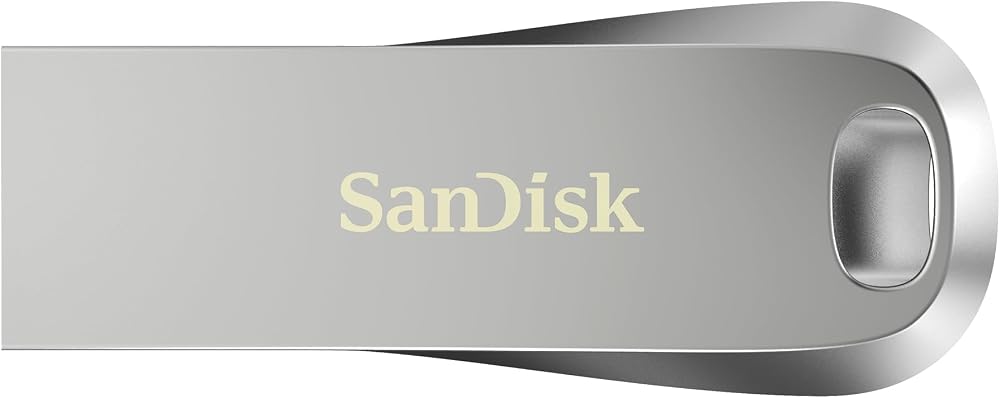SanDisk Ultra Luxe USB 3.2 1TB Flash Drive Metal Silver