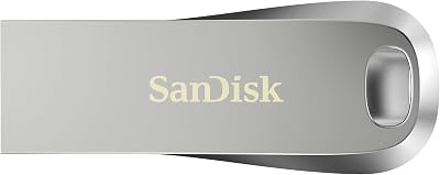 SanDisk Ultra Luxe USB 3.2 1TB Flash Drive Metal Silver