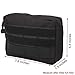 Infityle MOLLE Pouches - Compact Water-Resistant Multi-Purpose Tactical EDC Utility Gadget Gear Hanging Waist Bags (L 7.8