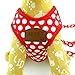SMALLLEE_LUCKY_STORE CWYP00068-Red-S New Soft Mesh Nylon Vest Pet Cat Small Medium Dog Harness Dog Leash Set Leads ,Red , S