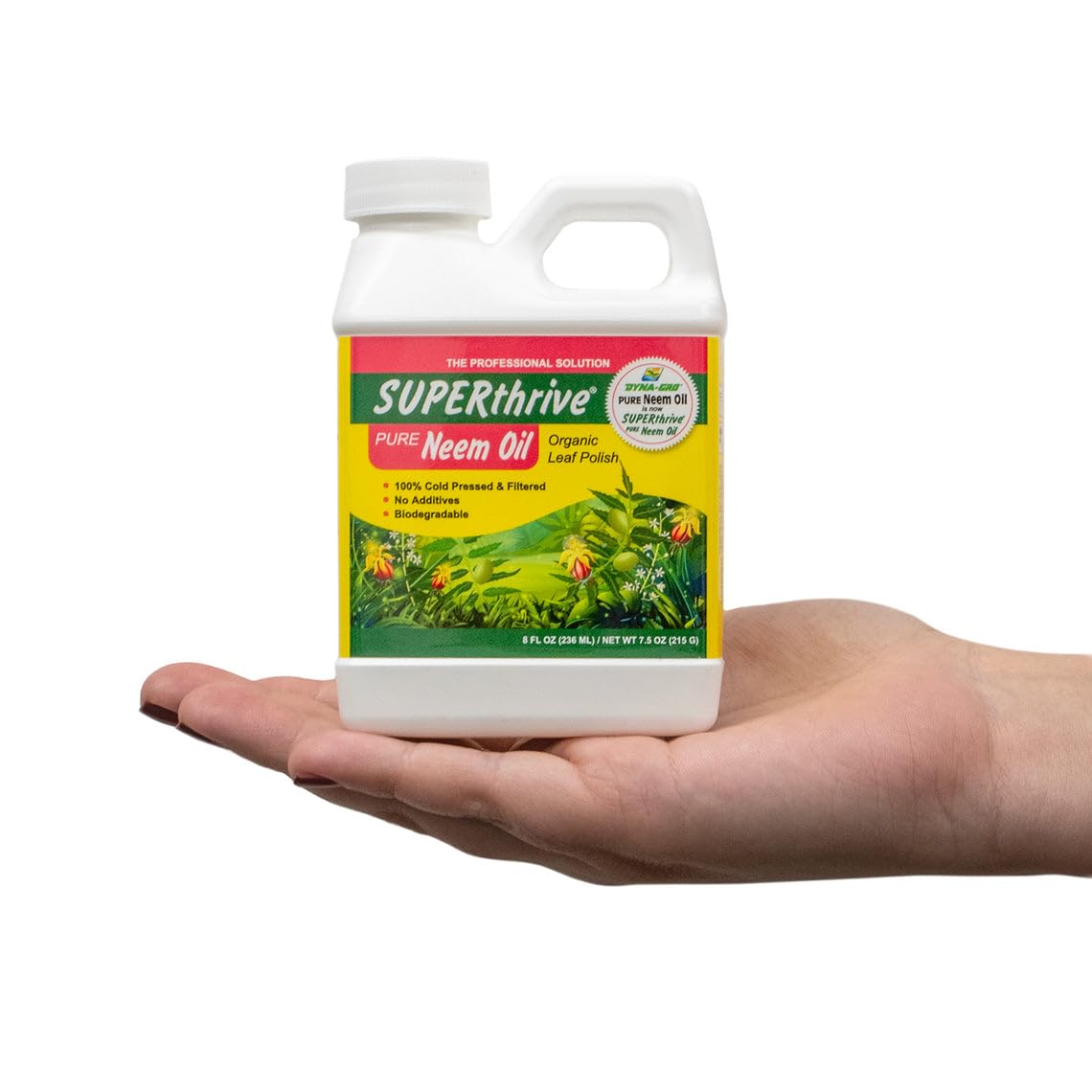 SUPERthrive Pure Neem Oil Natural Leaf, 8 oz