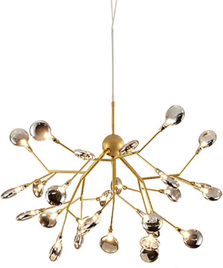 Nordic Feuerwerk Kronleuchter,Sputnik Pendelleuchte Einstellbar