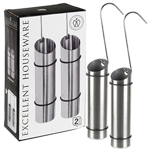 2 x Radiator Hanging Humidifiers Stainless Steel