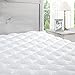 ExceptionalSheets Pillow Top Mattress Pad - Found in Marriott Hotels with Fitted Skirt and 18