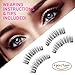 Magnetic Eyelashes 3 Magnets (Thin, Hidden) | Best 3D Full Eye Korean Silk Natural Look False Lashes Extension, No Glue Reusable Fake Eyelash, Premium Quality | Be A Beauty Everyday, No Mess (1 pair)