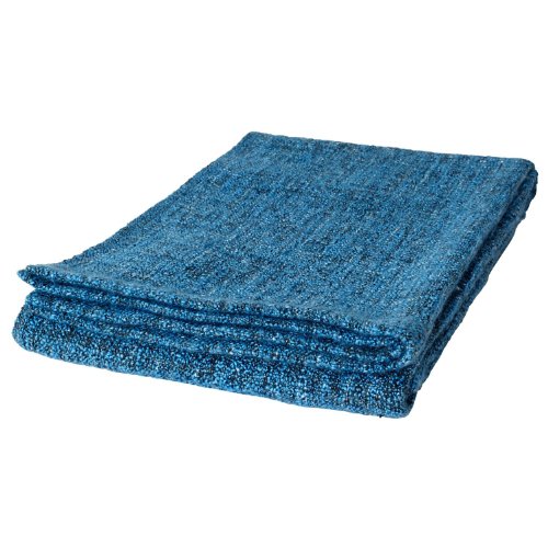 Ikea Gurli Throw Blanket Soft Blanket Blue 71x47" Couch Throw (Blue, 1