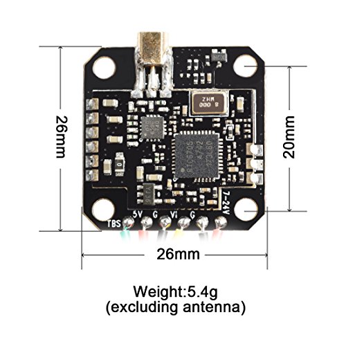 Wolfwhoop Q4-Pro 5.8GHz VTX with MMCX Antenna Connector and 0.01/25/200/400/600mW 37CH Switchable FPV Transmitter with Smart Audio Support OSD Configuring via Betaflight Flight Controller (Q4-Pro) - Thumbnail 4