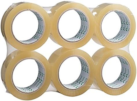 Pro Plast Clear Tape 2" 110Yds 12-Pack