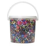 Nasco's Bucket O' Beads and Charms - 6,500 Beads & Charms - 1,350 ft of nylon cording
