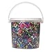 Nasco's Bucket O' Beads and Charms - 6,500 Beads & Charms - 1,350 ft of nylon cording