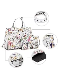 Bolsas de diseño para mujer, con cierre de borla, con asa superior y cartera a juego.