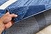 Persian-Rugs 3895 Blue Swirls 7'10 x 10'6 Modern Abstract Area Rug Carpet