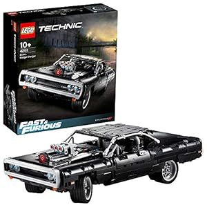 LEGO Technic Dom's Dodge Charger, Macchina Giocattolo dal Film Fast and Furious, Set da Collezione dell'Iconico Modellino di Auto da Corsa, Idee Regalo per Ragazzi e Ragazze da 10 Anni in su 42111 LEGO
