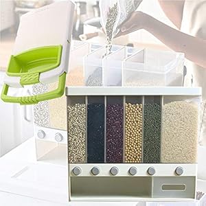 Graandispenser Snoepdispenser Grote Capaciteit Vochtbestendige Graanopslagdoos Voor Thuiskeuken Aanrechtbladen…