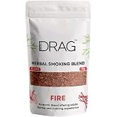 Herbal Smoking Blend (0.35oz), Mix of smokeable Herbs and Flowers (Fire) | Herbs sourced from Alpine Himalayas