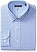 Nautica Men's Plaid Spread Collar Dress Shirt