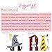JAGGER M [Upgraded] Harry Potter Party Supplies – Happy Birthday Banner Felt Garland Party Decoration, Black