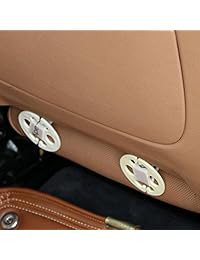Fundas de asiento de coche Suninbox, fundas de asiento de coche de seda de hielo, almohadilla de cojín (piel carbonizada) ventilada, transpirable, cómoda, fundas de asiento interior, antideslizantes, cuatro estaciones en general