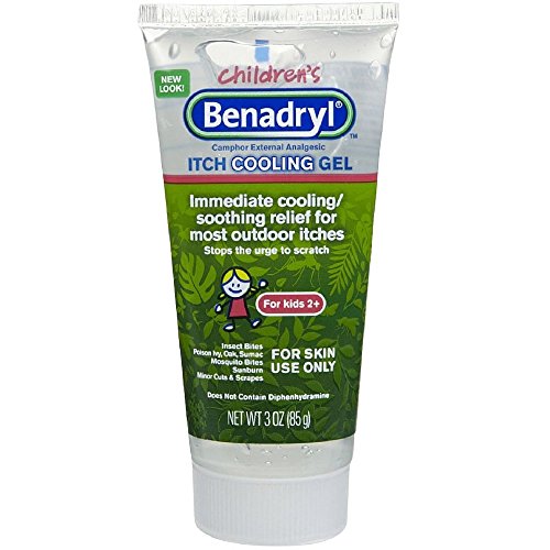 Benadryl Children's Itch Cooling Gel 3 oz (Pack of 3)