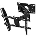 Henxlco Full Motion Articulating Tilt Swivel TV Wall Mount Bracket for most 26 29 32 37 39 40 42 47 50 inch Flat Screen Panel Plasma LED LCD TVs , some up to 52 53 55 inch, VESA up to 400X 400mm